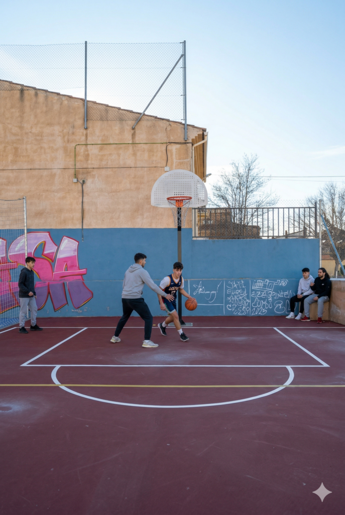 Pista de Minibaloncesto