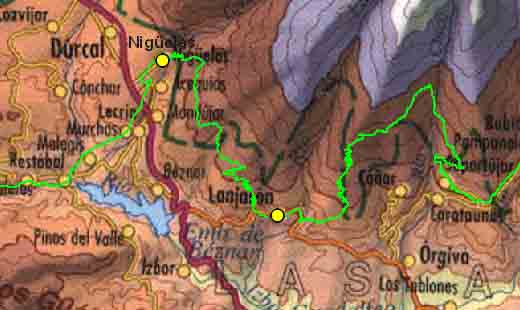 Granada, Nig�elas, Lanjar�n