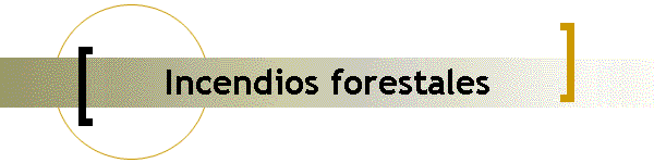 Incendios forestales